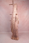 Light Peach Tissue Kota Saree