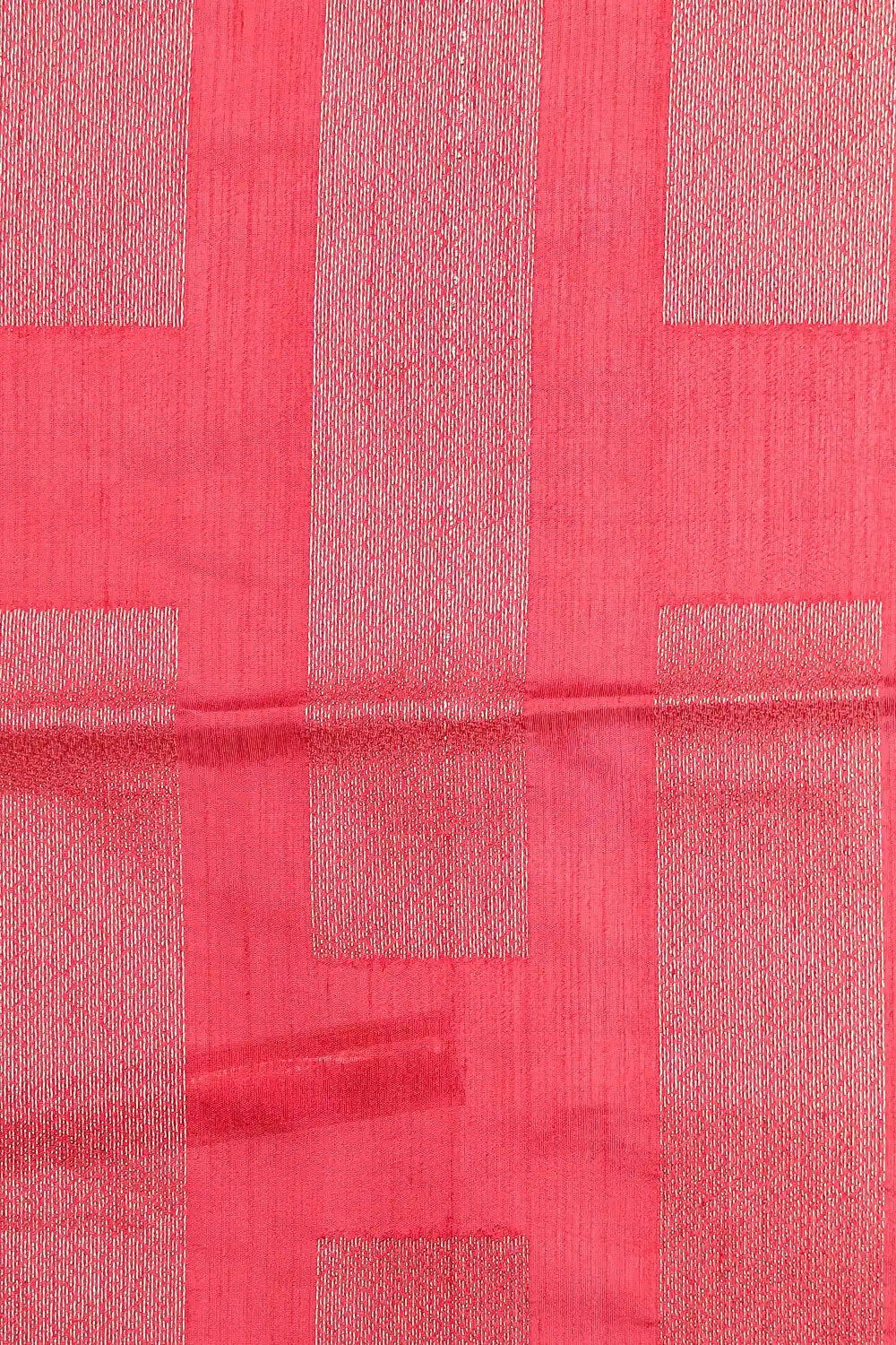 Chilly Red Semi Silk Saree