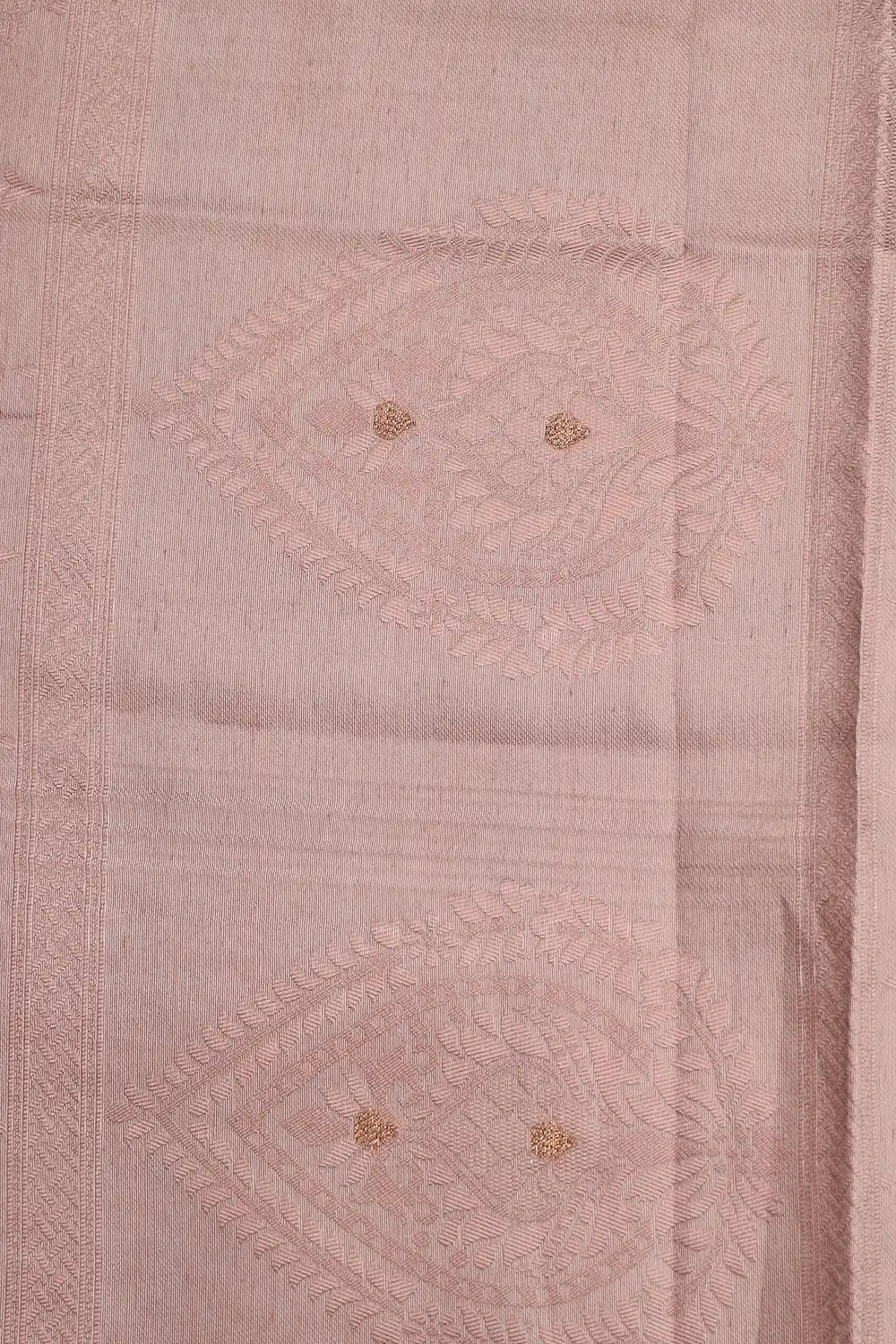 Light Grey Semi Tussar Saree