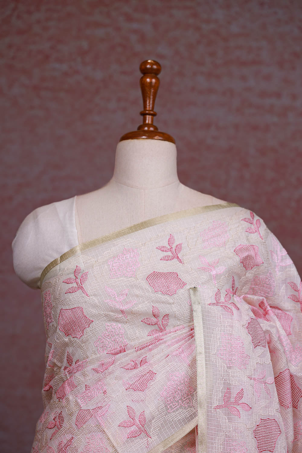 Off White Kota Saree