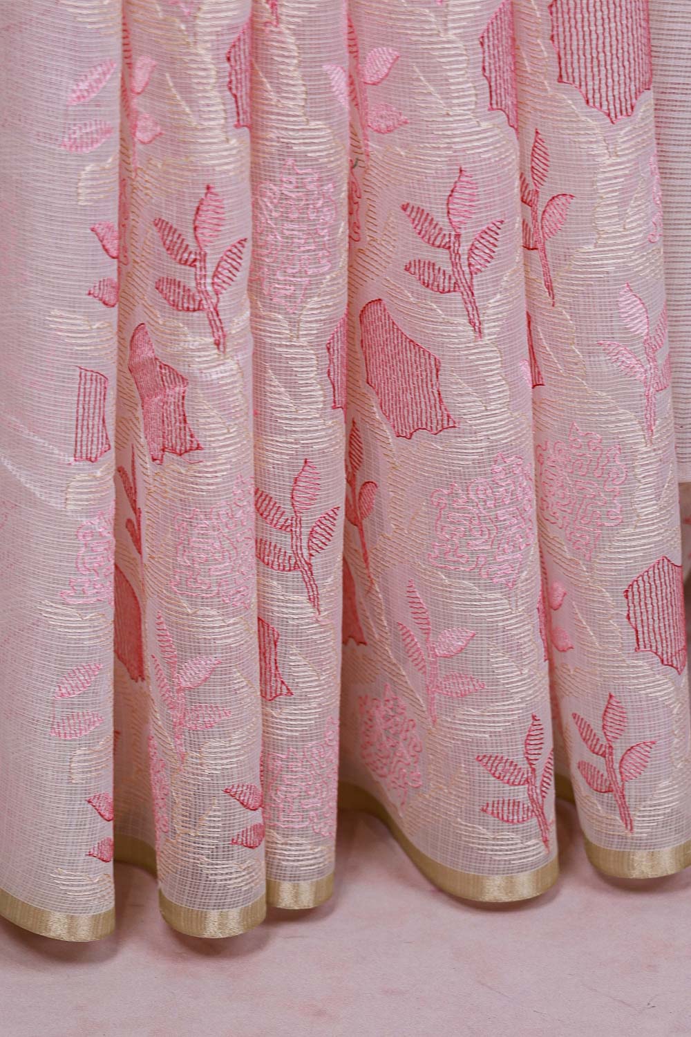 Off White Kota Saree