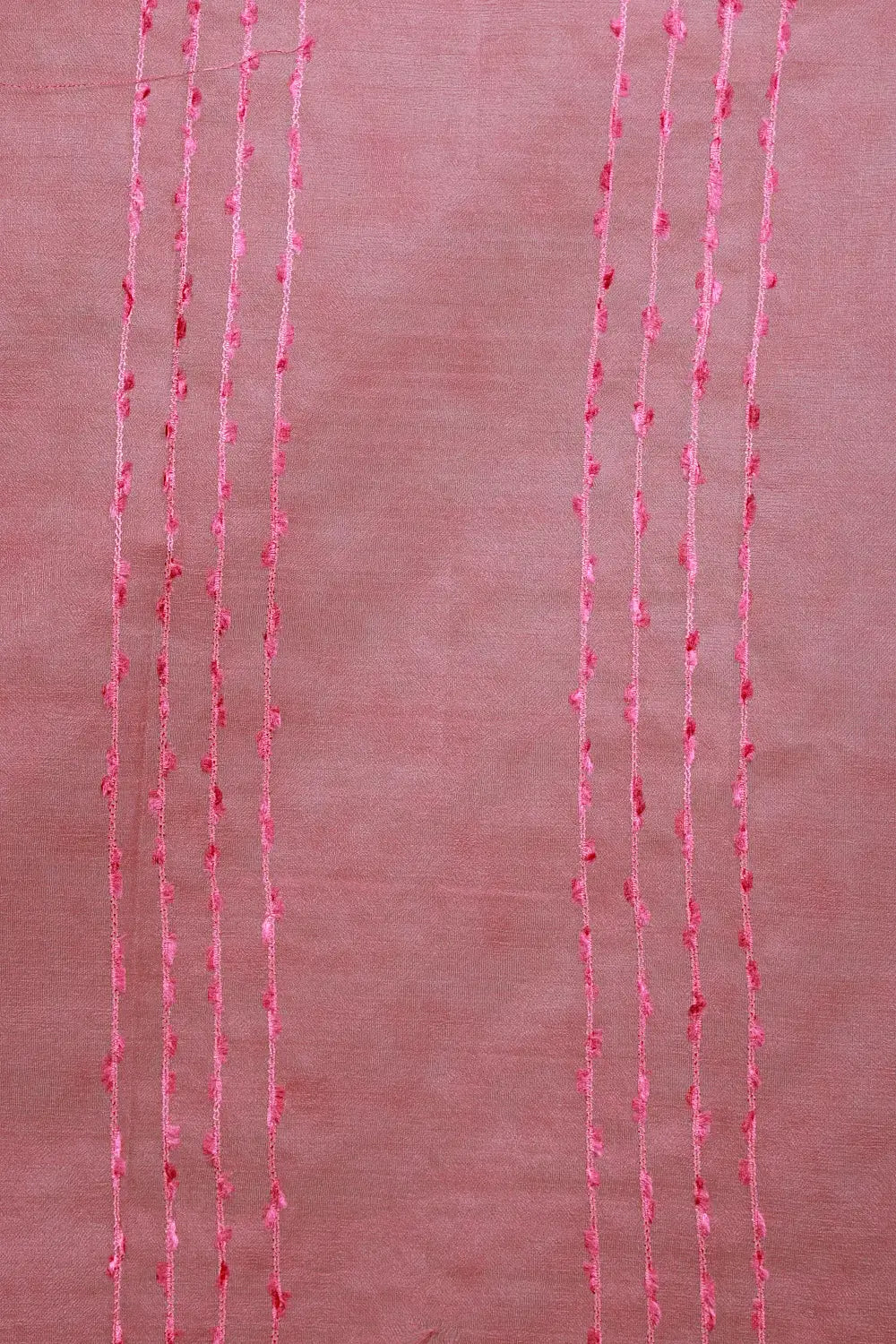 Onion Pink Tissue Organza Saree