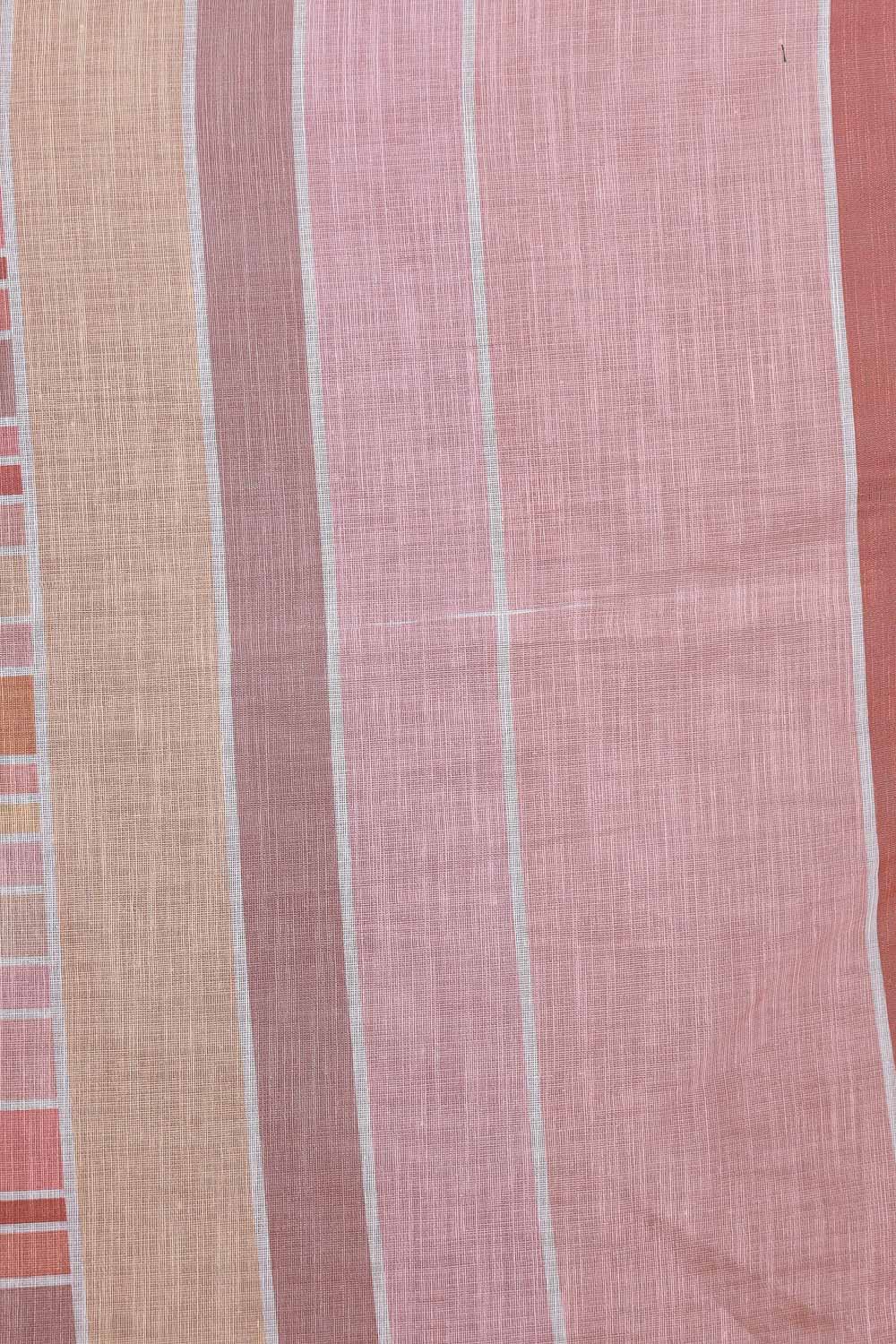Off White Cotton Saree