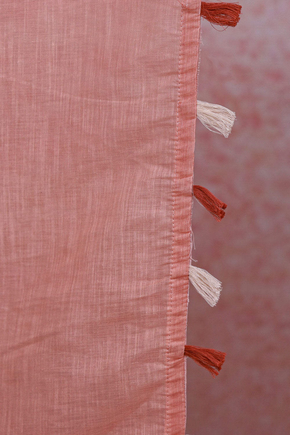 Off White Semi Linen Saree