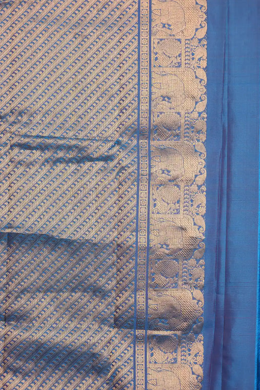 Lavender Kancheepuram Soft Silk Saree
