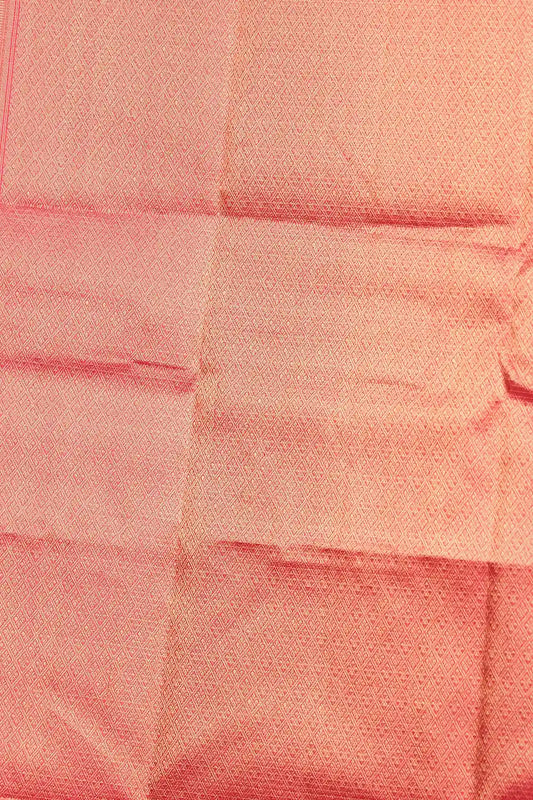 Onion Pink Kancheepuram Soft Silk Saree