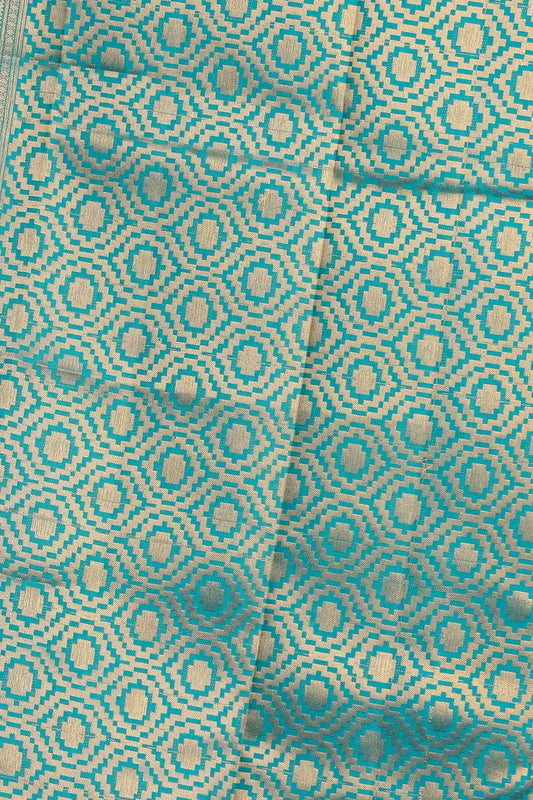 Peacock Green Traditional Kancheepuram Soft Silk Saree
