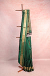 Bottle Green Kanchi Soft Silk Saree