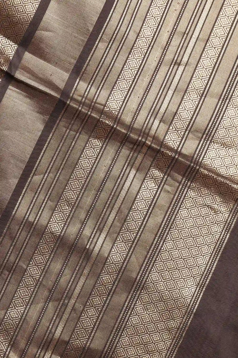 Black Kancheepuram Soft Silk Saree