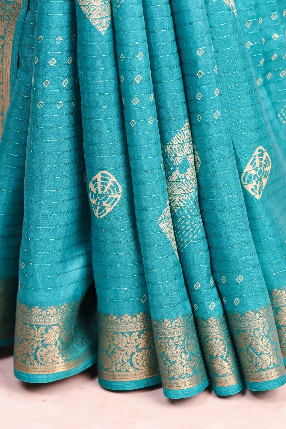 Green Art Silk Saree