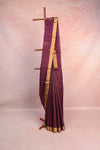 Violet Pavithra Silk Saree