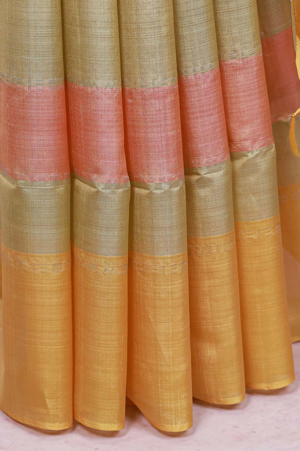 Multi Color Kora Silk Saree