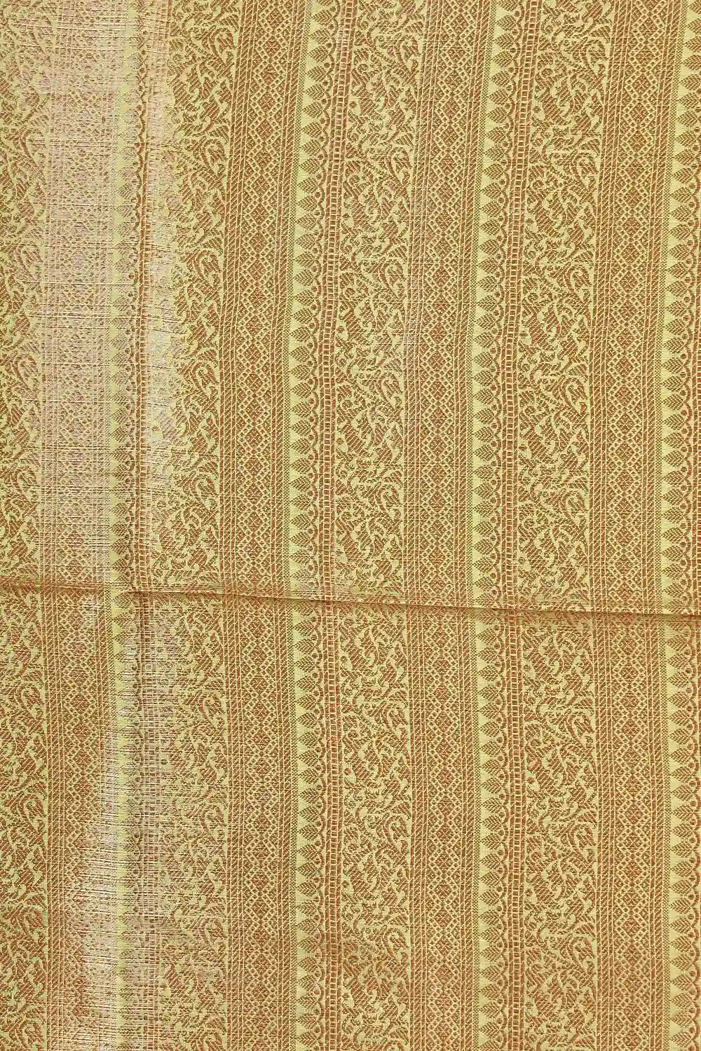 Pink Tussar Silk Saree