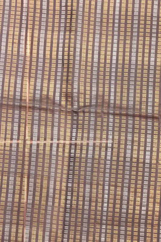 Black Tussar Silk Saree