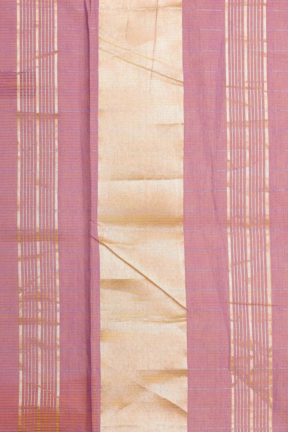 Golden Yellow Manglarian Cotton Saree