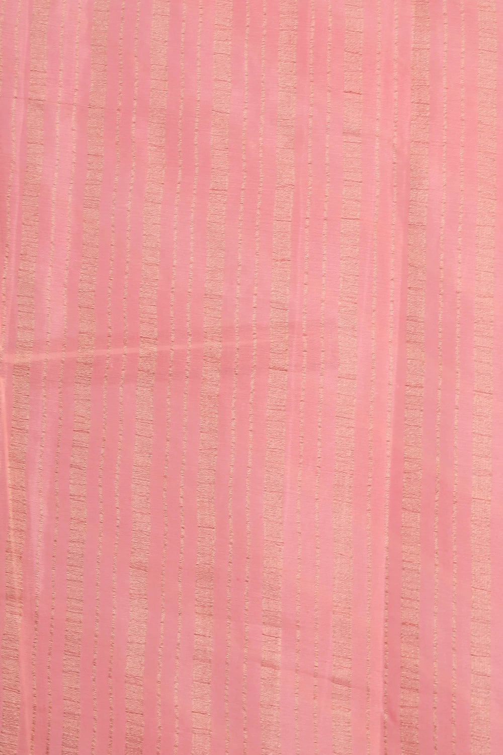 Light Pink Crepe Chiffon Saree