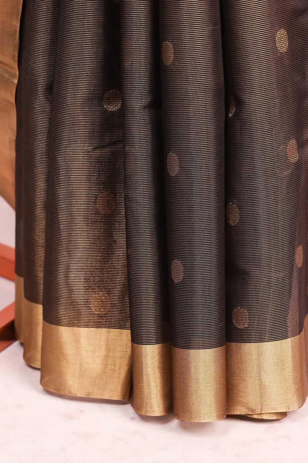 Black Pavithra Silk Saree