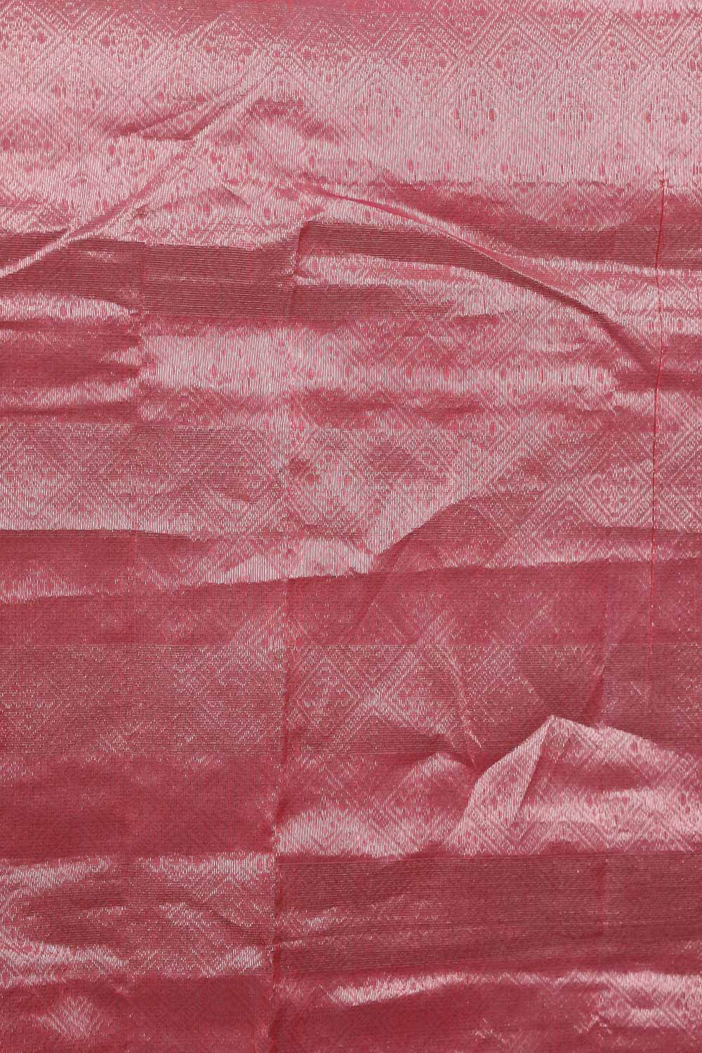 Pink Cotton Silk Saree