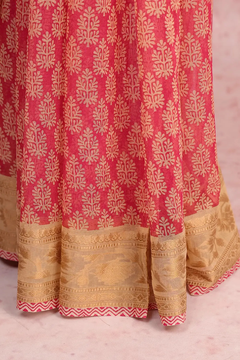 Magenta Kota Saree