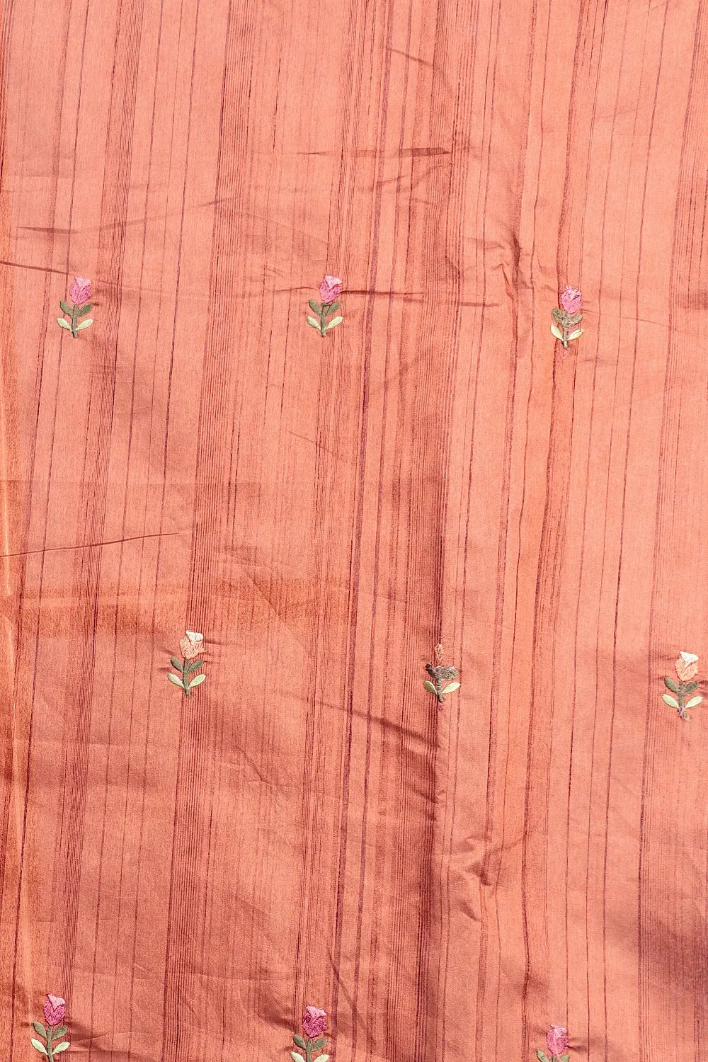 Biscuit Color Semi Jute Saree