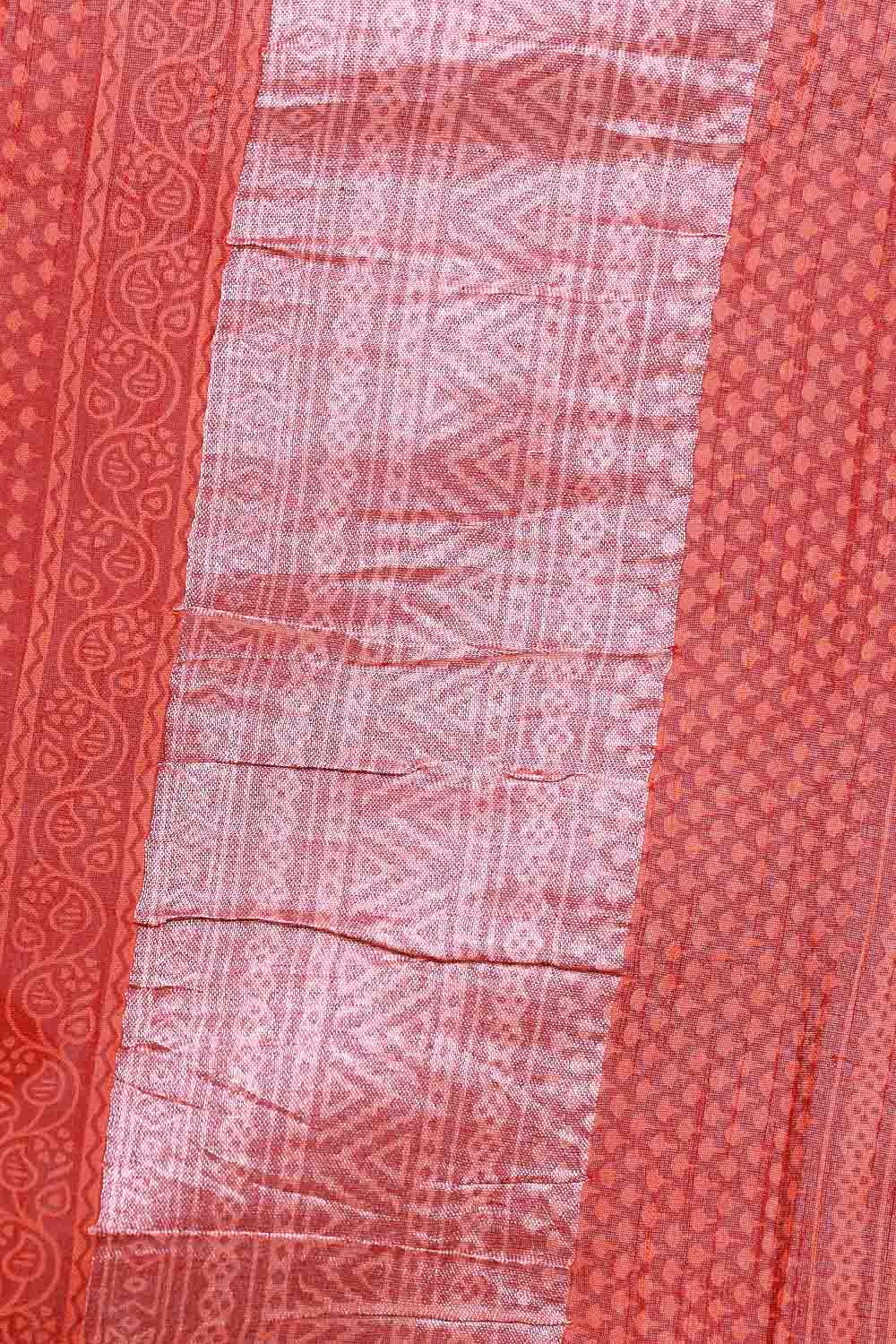 Black Semi Linen Saree