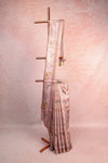 Lavender Tissue Jute Saree