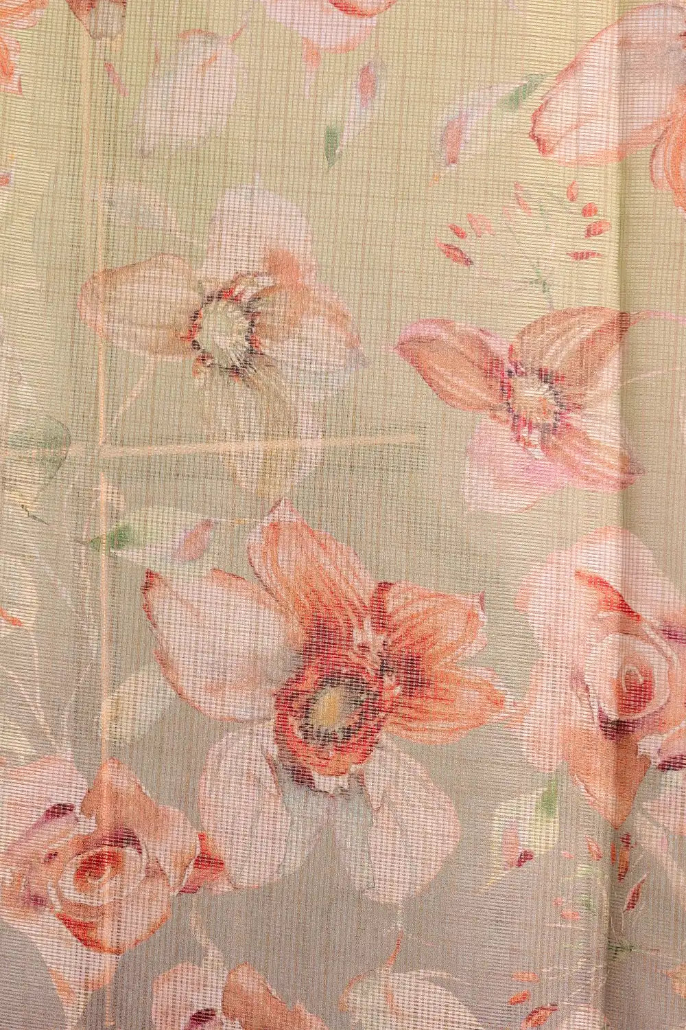 Green Tissue Kota Saree