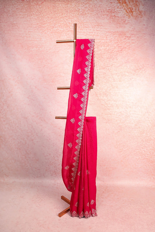 Magenta Crush Saree