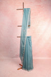 Powder Blue Organza Saree