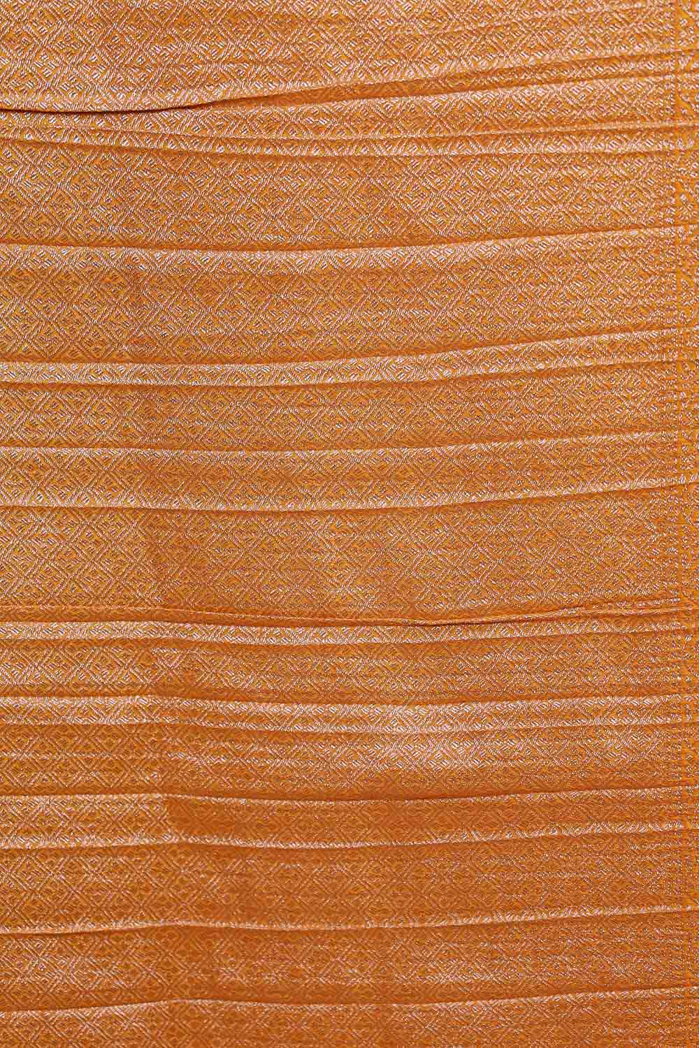 Green Semi Banarasi Saree
