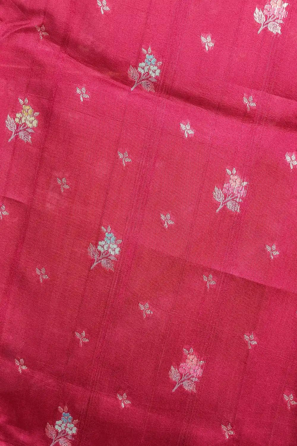 Grape Wine Jute Banarasi Saree