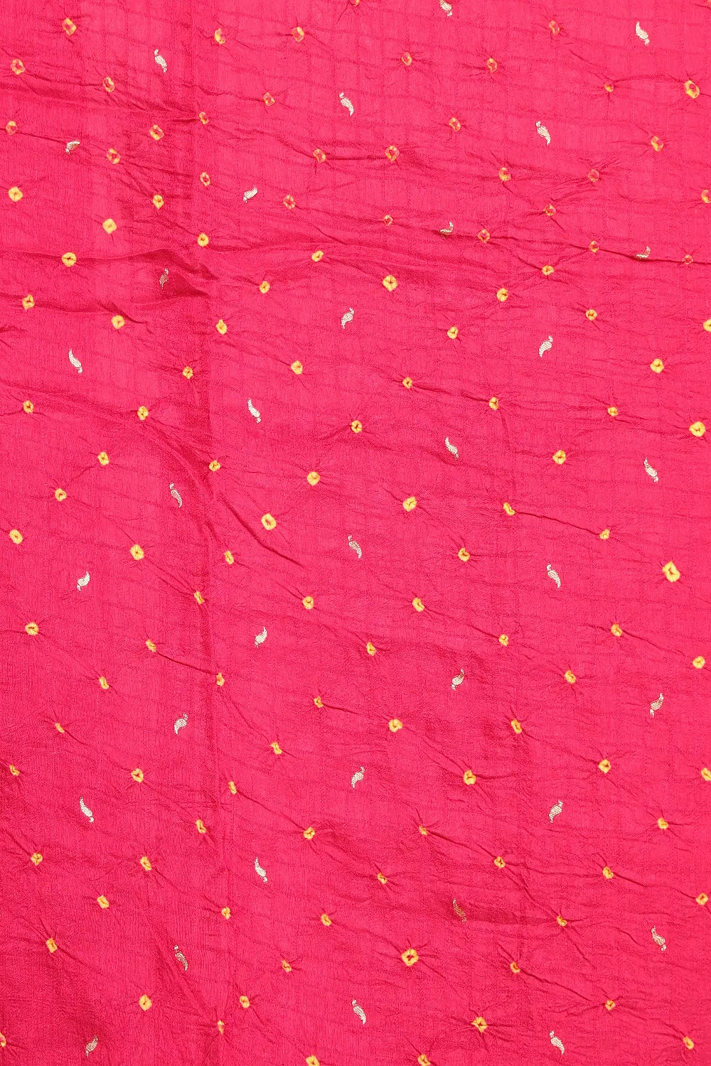 Red Bandini Saree
