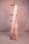 Light Peach Semi Tissue Organza Saree