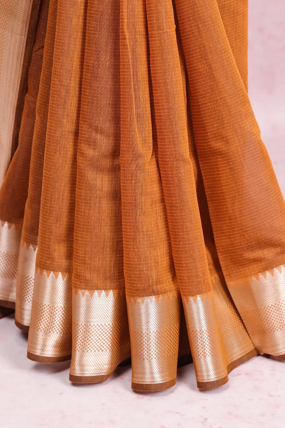 Mustard Narayan Pattu Saree
