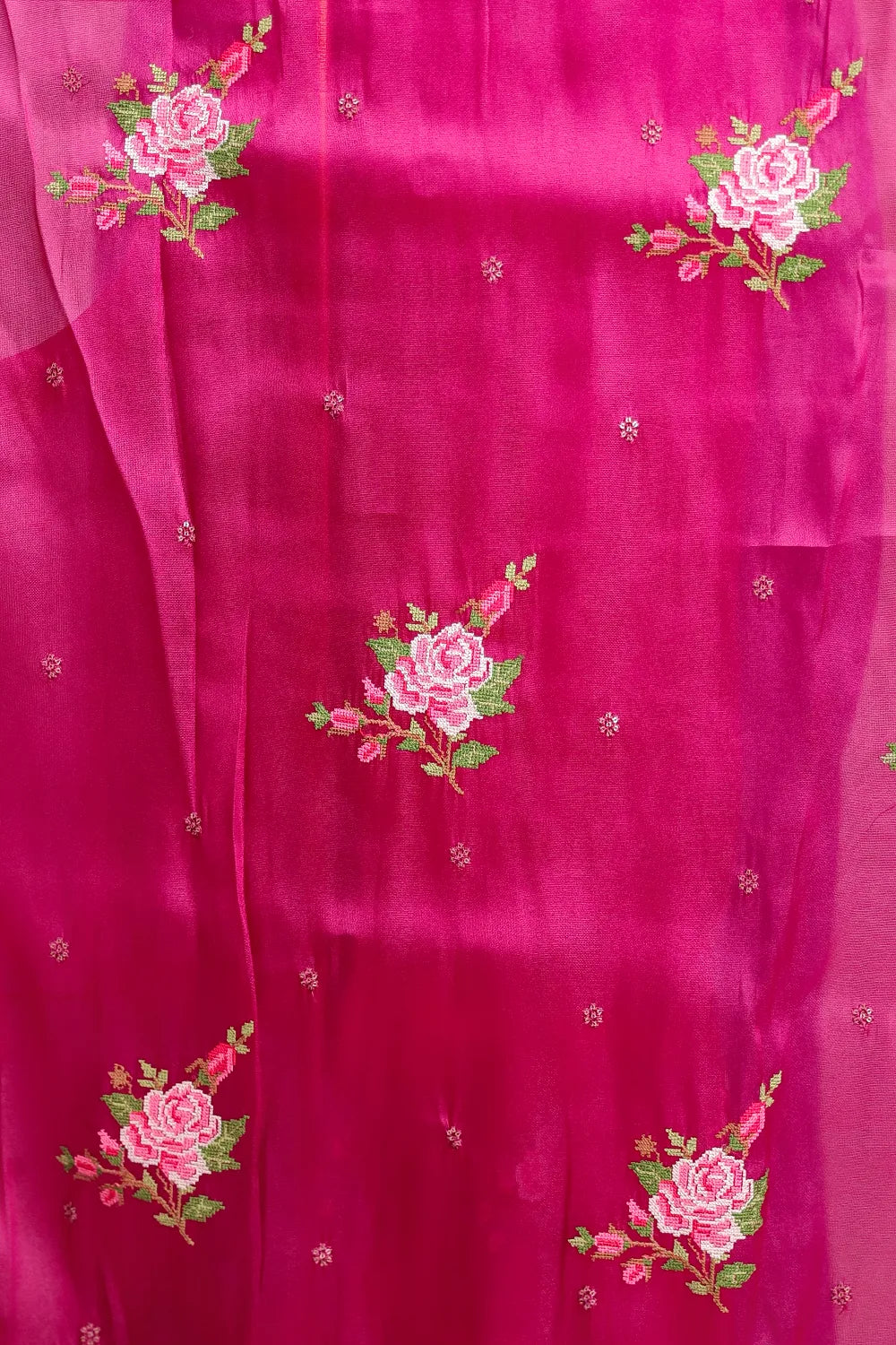 Vadamulla Colour Tissue Organza Saree