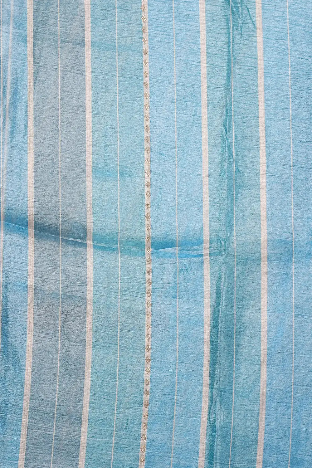 Sky Blue Organza Saree
