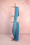 Sky Blue Organza Saree
