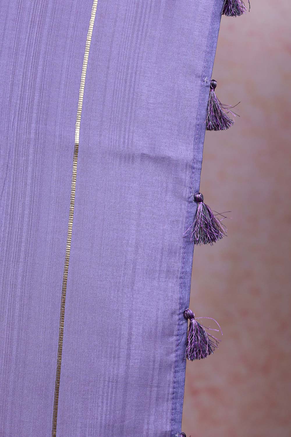 Cream Semi Silk Saree