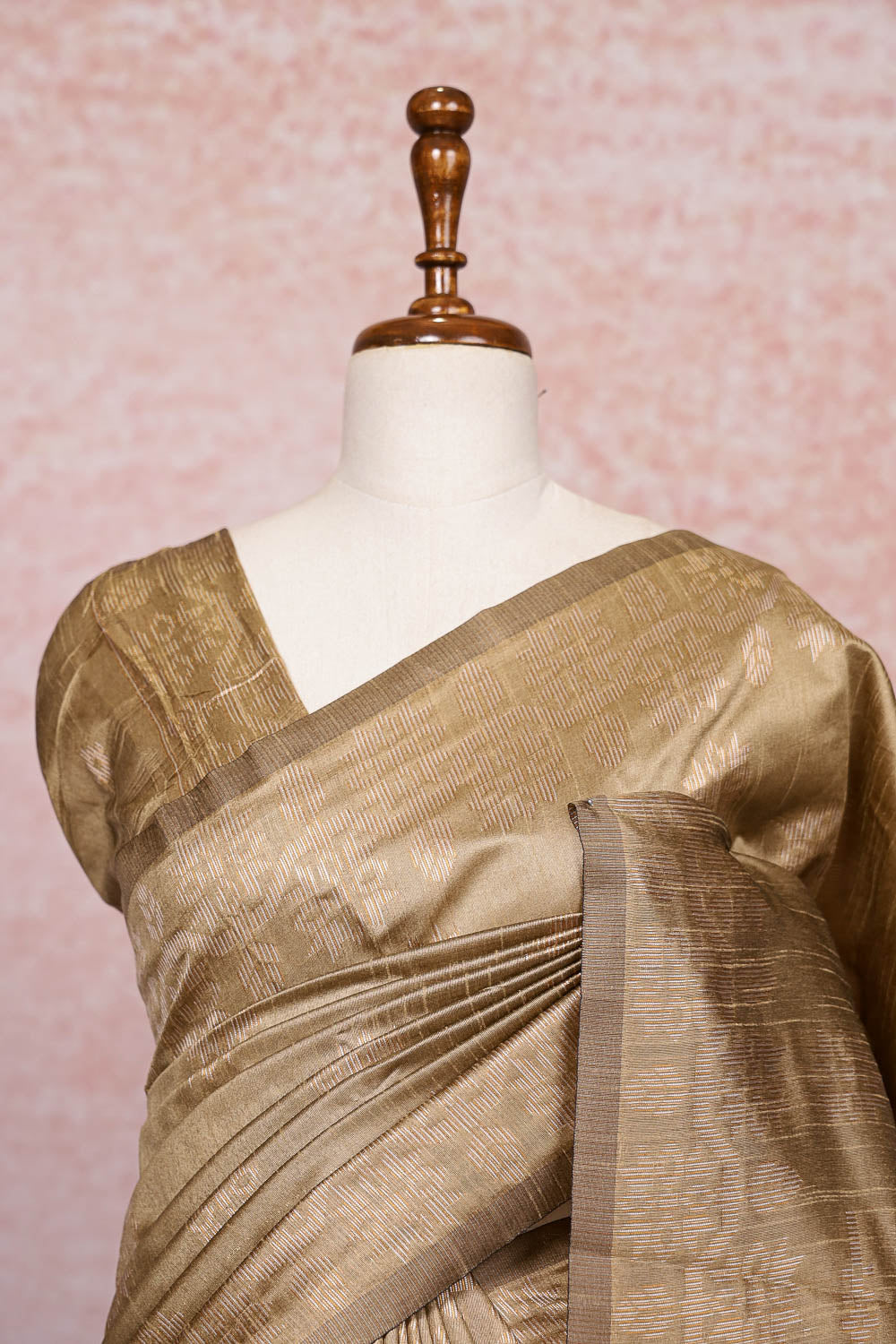 Gold Semi Silk Saree