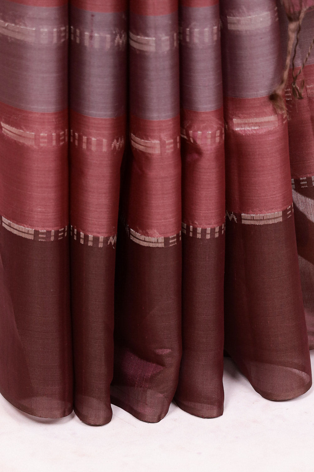 Multi Color Tussar Silk Saree