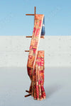 Multicolours Tussar Silk Saree