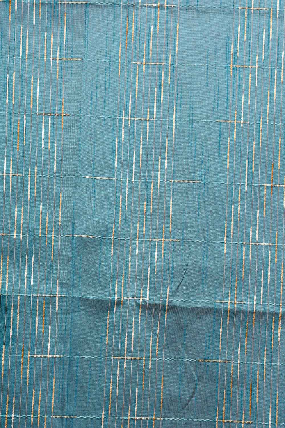Viridian Semi Tussar Saree
