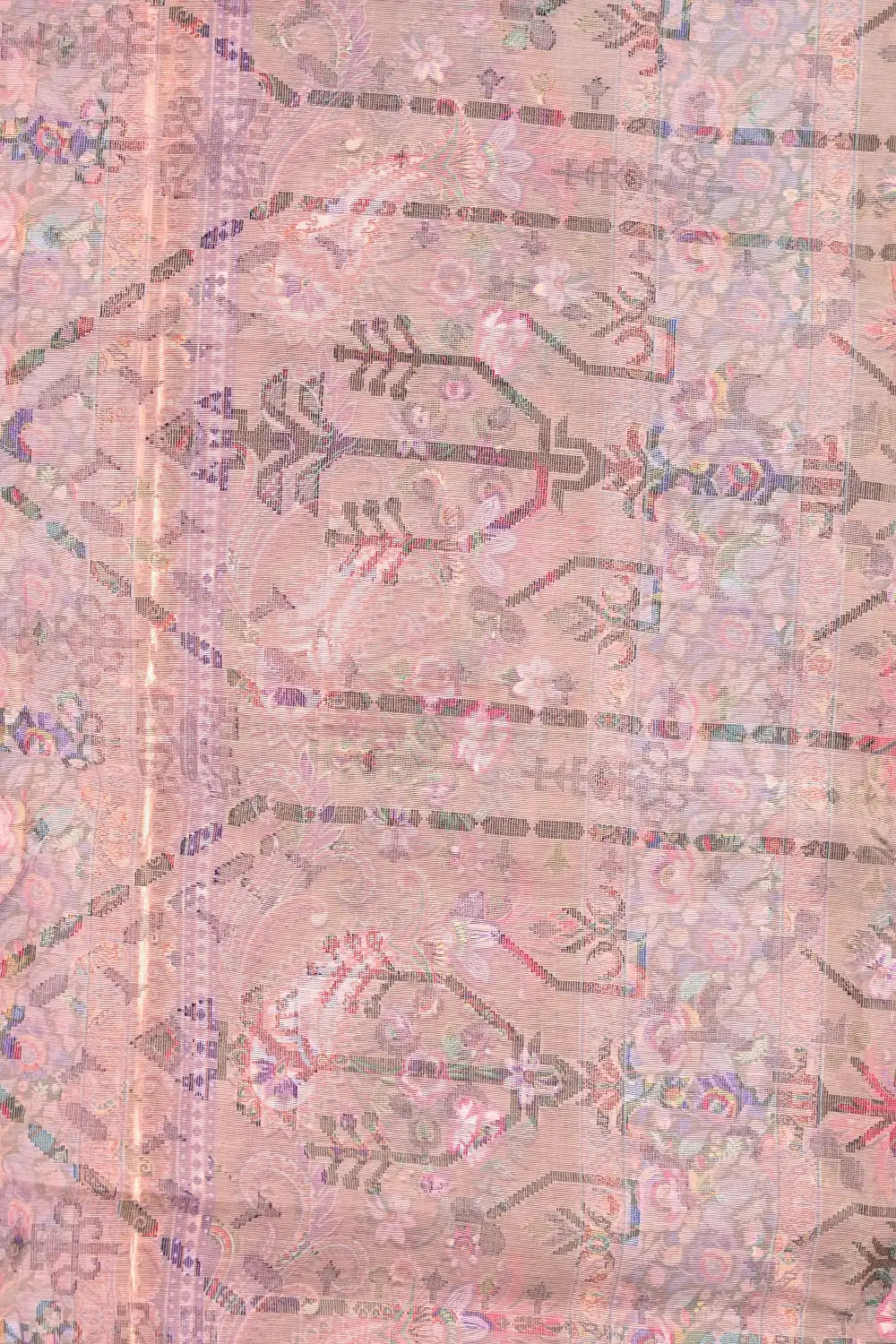 Pink Dhaka Cotton Saree