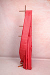 Tomato Red Kancheepuram Silk Saree