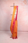 Orange Kancheepuram Silk Saree