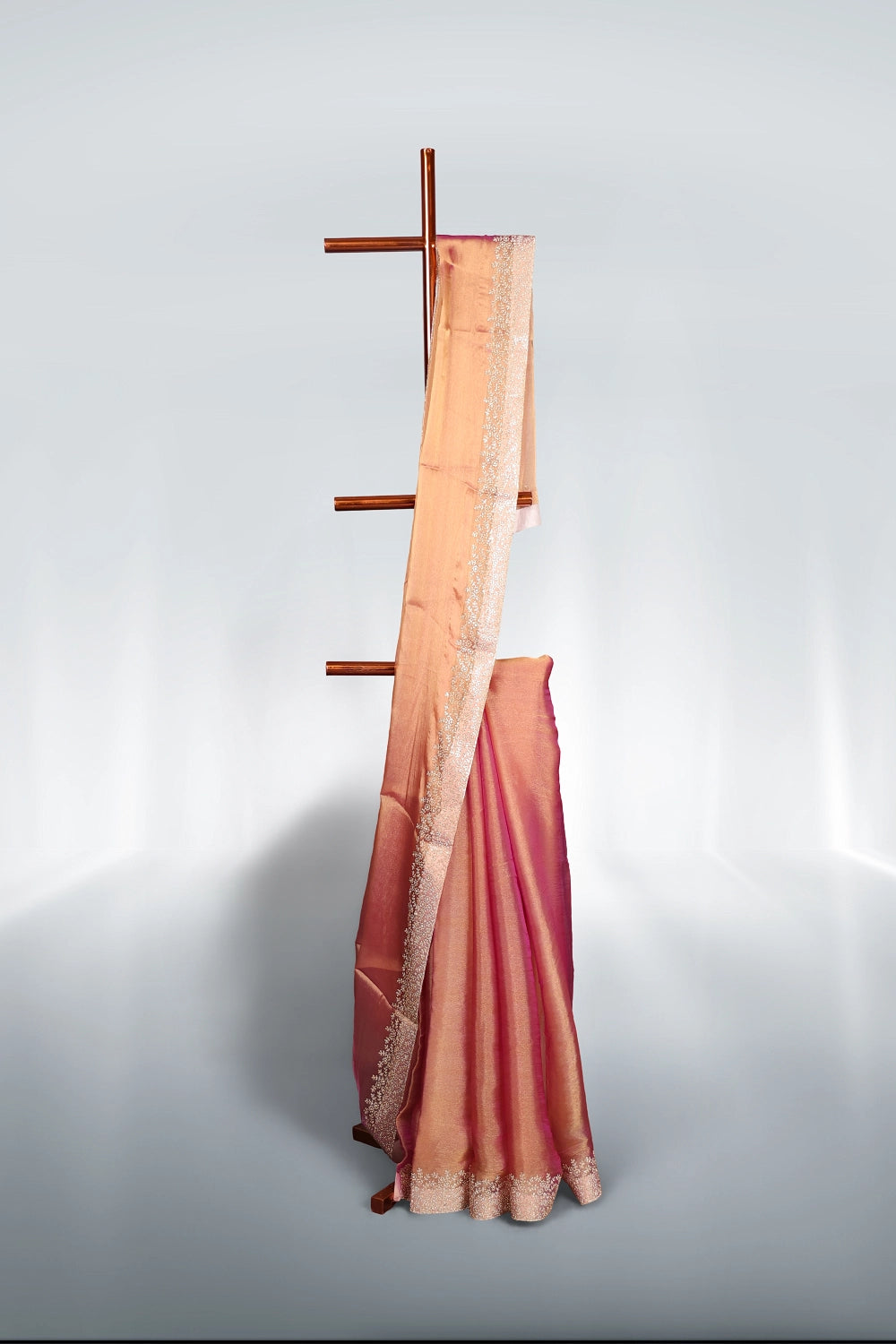 Multi Colour Crush Saree