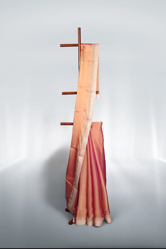 Multi Colour Crush Saree