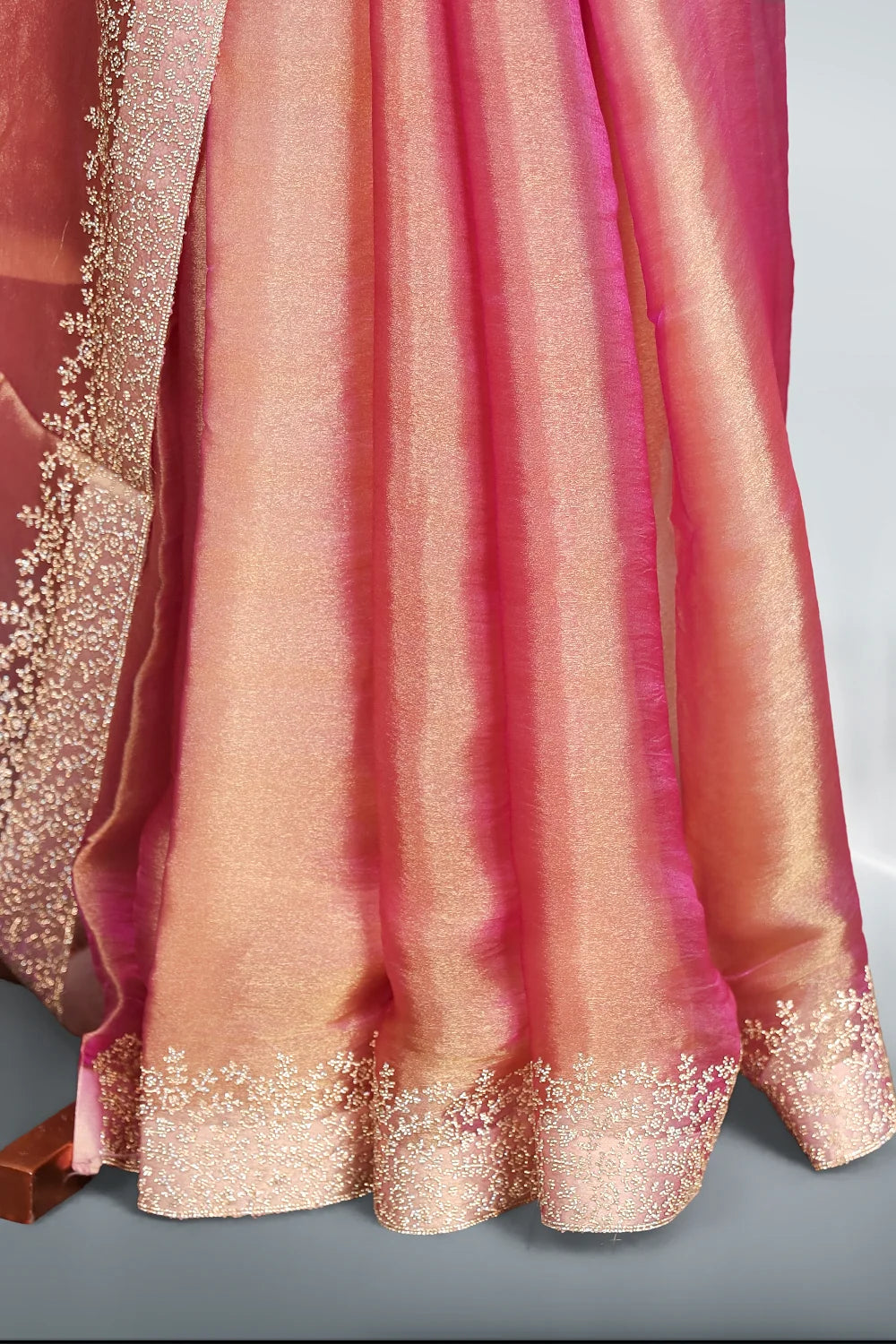 Multi Colour Crush Saree