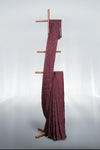 Brown Organza Saree