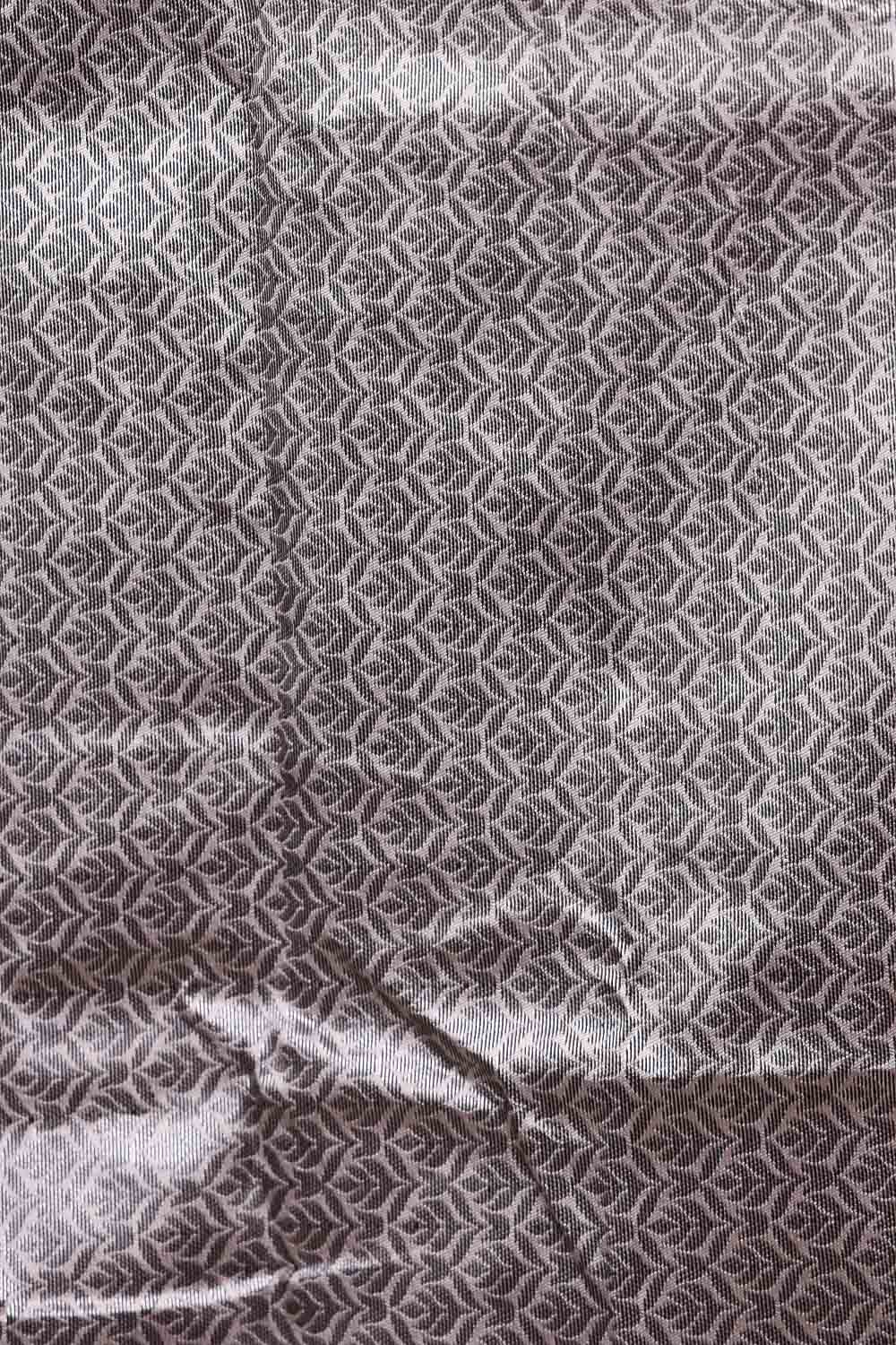 Grey Semi Silk Saree